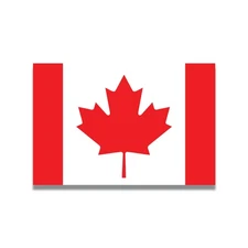 Magnet Me Up Canada Canadian Flag Car Magnet Decal, 4x6 Inches, Heavy Duty Au...
