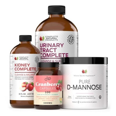 Urinary Tract Complete Bundle - Full Urinary Tract, UT Cleanse, & Bladder Hea...