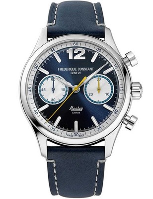 Frederique Constant FC-397HNS5B6 Vintage Rally Healey Chrono 42mm 5ATM Chrono...