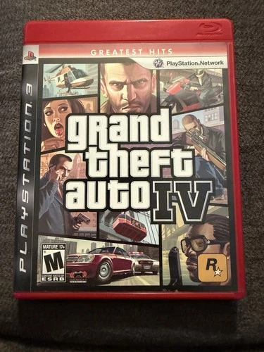 Grand Theft Auto IV (PlayStation 3, 2008) CIB