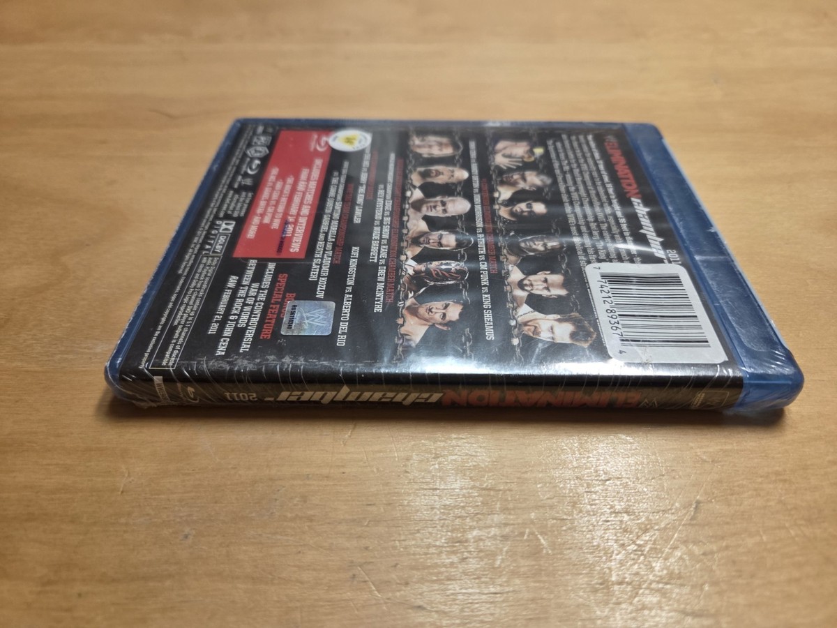WWE: Elimination Chamber 2011 (Blu-ray/DVD, 2011, 2-Disc Set) for