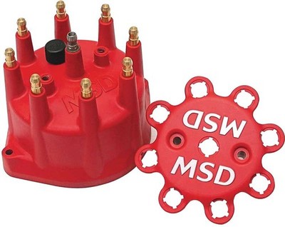MSD; Distributor Cap; Fits 85708545 And 8546; Red