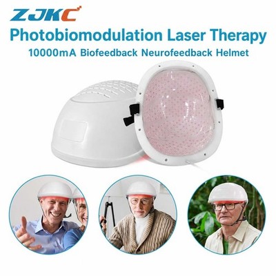 Near Infrared 1070nm Photobiomodulation Helmet Adjustable Pulsed for Insomnia