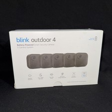 5 PACK: Blink Outdoor 4 4th Gen Battery Powered 5 Pack Camera B0B1N4LM4J 