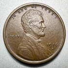 1916-S  LINCOLN CENT  AU  #2131