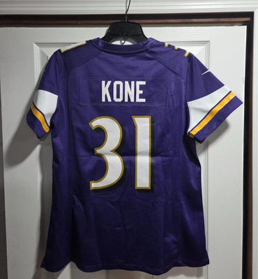New Nike Bilhal Kone #31 Baltimore Ravens Purple Game Jersey
