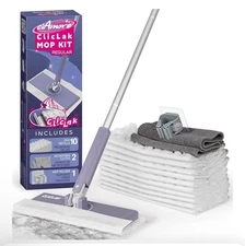 Sweeper Mop 2in1 Starter Kit for Swiffer 10 Dry Sweeping Cloths. New In Box