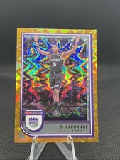 2022 Nba Hoops Orange Explosion 25 Deaaron Fox 157 Psa 10