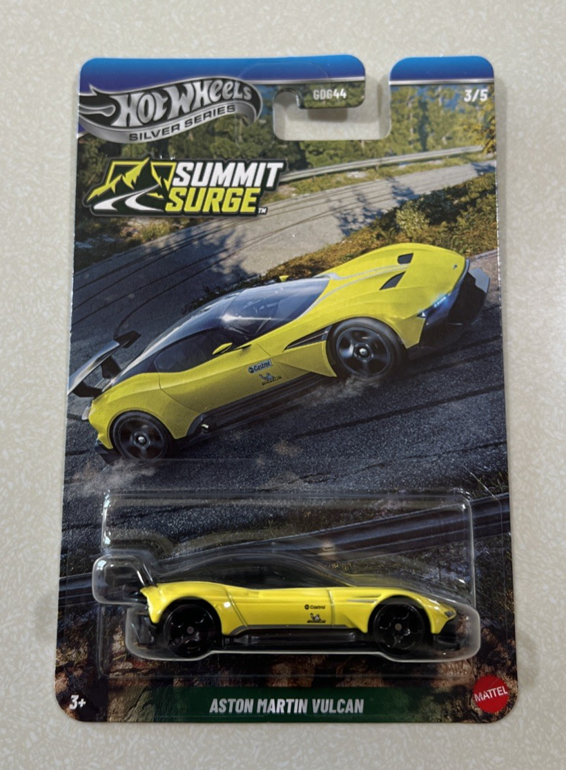 NEW 2026 Hot Wheels Silver Series Summit Surge Aston Martin Vulcan