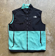 Vintage 2000s The North Face Mint Fleece Denali Vest Size Large