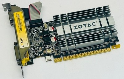 1GB Zotac Synergy NVidia GeForce 210 DVI HDMI VGA PCI-e Grafikkarte #
