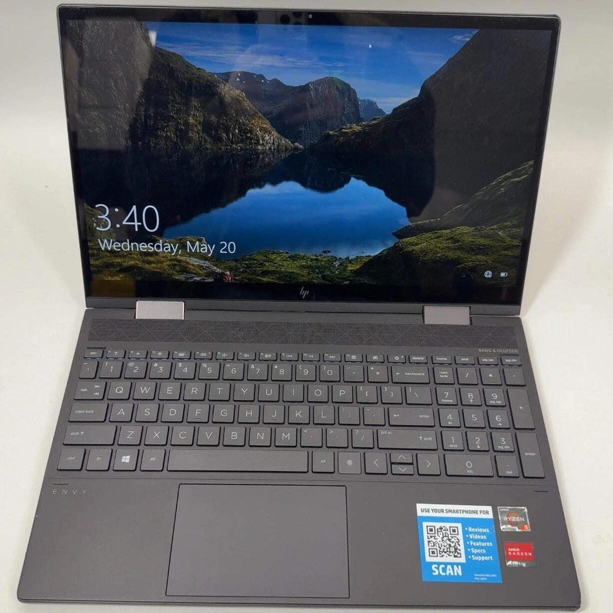 HP ENVY x360 8 GB RAM PC Laptops & Netbooks 15-15.9 in Screen for
