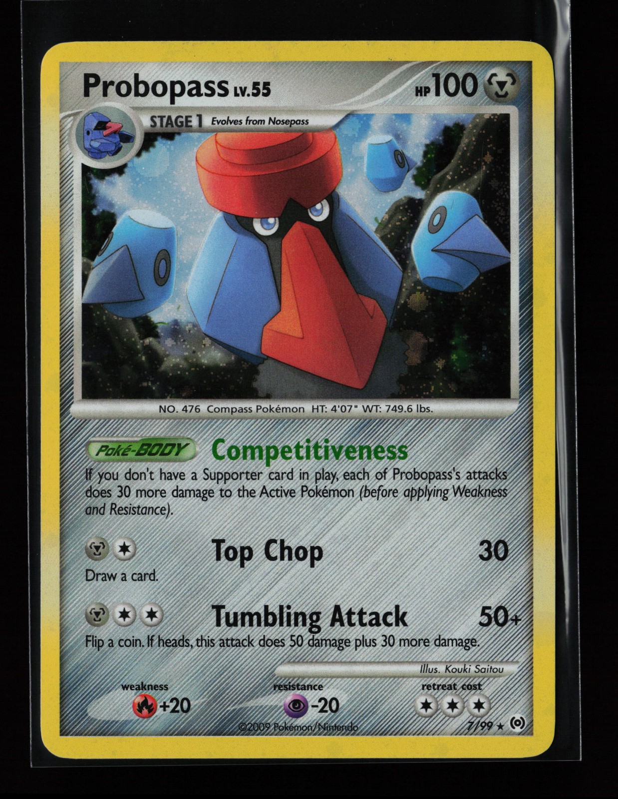 Probopass 7/99 Holo Rare Arceus Pokémon Card