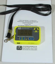 Ludlum Model 25 Personal Radiation Monitor Geiger Counter Detector Dosimeter