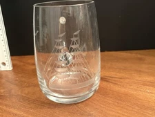 Clipper Collection By Javit Glass Cut Design 5.25”