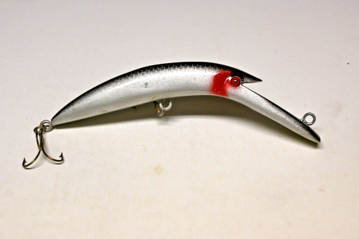 Vintage Bud Stewart Wooden Musky Crippled Wiggler Lure | eBay