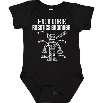 Inktastic Future Robotics Engineer Robot Baby Bodysuit Funny Childs Job Infant