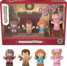 Little People Collector a Christmas Story Special Edition Figure Set in Display