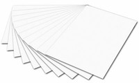 Tonpapier 50X70Cm Weiß, 10 St.