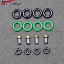 Fuel Injector Seals O-Rings Grommets Repair Service Kit for Acura RDX 2.3L-L4 US