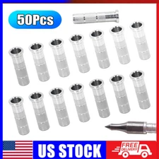 Aluminum Arrow Inserts ID 6.2mm Carbon Fiberglass Archery Bow DIY Shaft