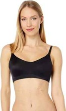 SPANX MEDIUM CUP A-C 30060R ALL IN ONE WIRELES BRA, BLACK, NWT 64