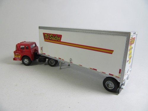 Athearn 1:87 Ford C Con Rimorchio Da 28 Ft Di Salvo Trucking - Foto 5 di 7