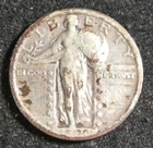 1920 VF+ STANDING Quarter LOTS OF DETAIL