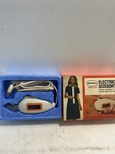 - Vintage Electric Scissors Stainless Steel Blade Scovill Fritz Brand