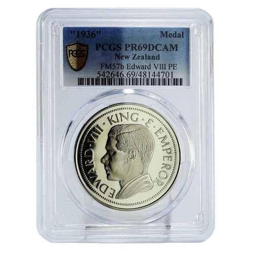 2004 New Zealand $5 Dollars Chatham Island Taiko Silver Coin PCGS