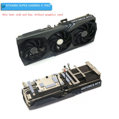 1PC New Graphics Card Cooler w/ Fan RTX4080 SUPER GAMING X TRIO For MSI