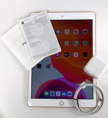 Apple iPad 7th Gen. 32GB, Wi-Fi, 10.2 in A2197 (MW762LL/A) - Gold with Box