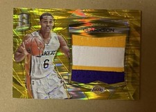 2015-16 SPECTRA JUMBO PATCH GOLD 09/10 JORDAN CLARKSON JF