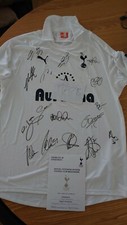 2011-2012 Tottenham Hotspur Spurs Signed Shirt Jersey - Official COA Hologram