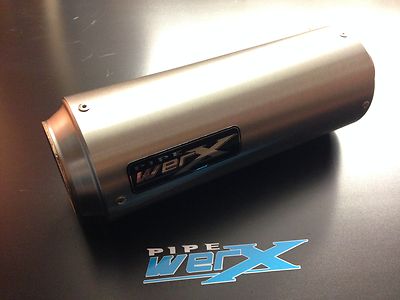Pipe Werx Suzuki Sfv 650 Gladius 2009 + Brushed Stainless Steel Werx Gp Exhaust