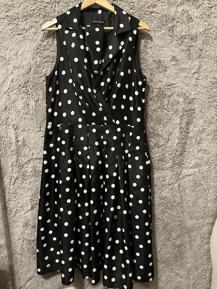 Vestido Jessica Howard icónico vintage lunadote talla 14 Betty page - Rockabilly Pin-up Foto 4 de 4