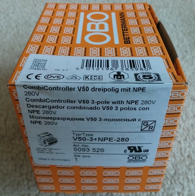 OBO V50-3 Npe-280 CombiController V50 dreipolig 5093526 gunstig kaufen ...