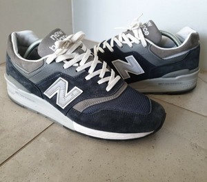 new balance 997 kith navy