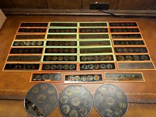 31 Antique Magic Lantern Slides Cartoons Smoking Chimp Animals 3 Zoology Slide