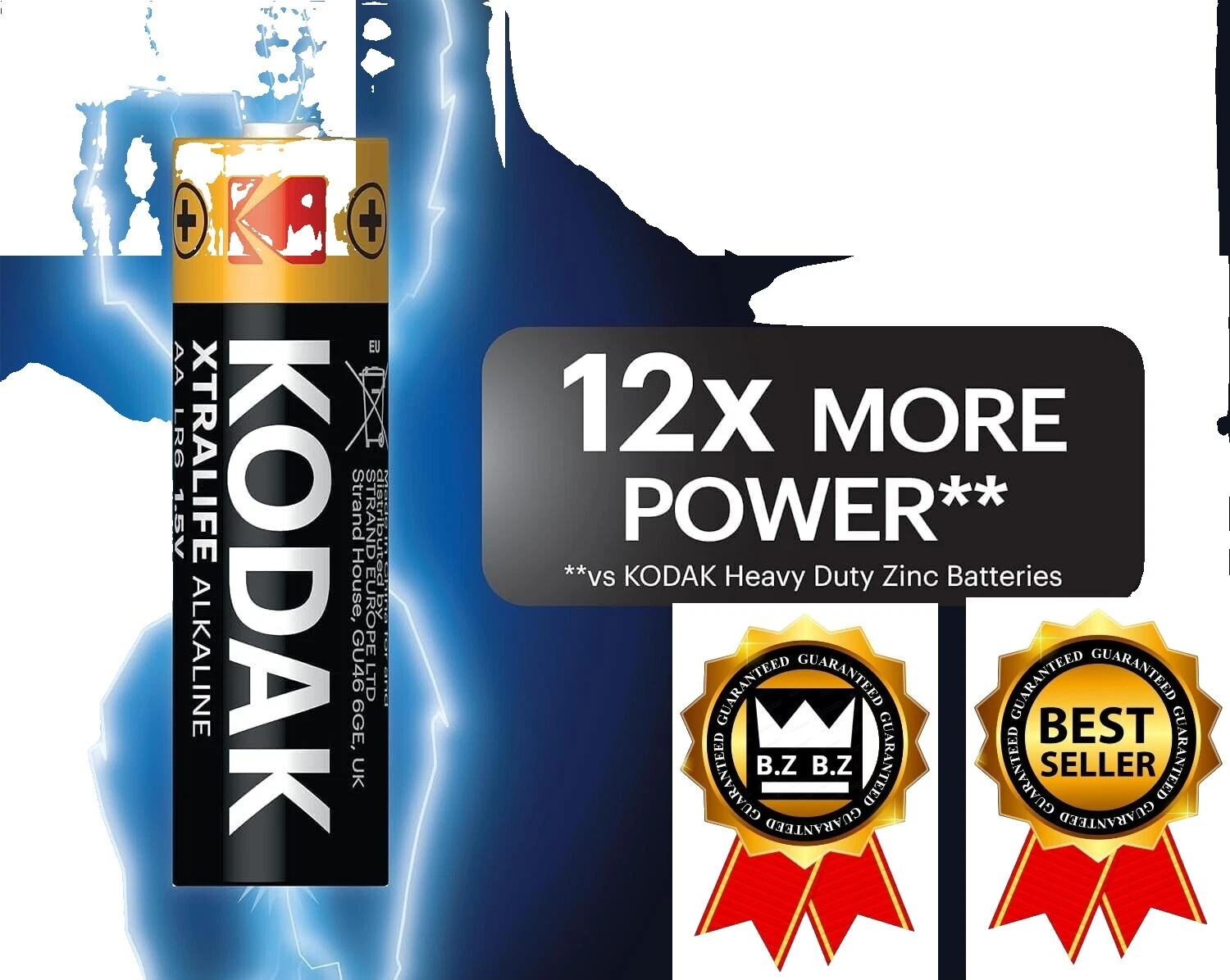 Kodak 1.5 V AA Baterías de un solo uso