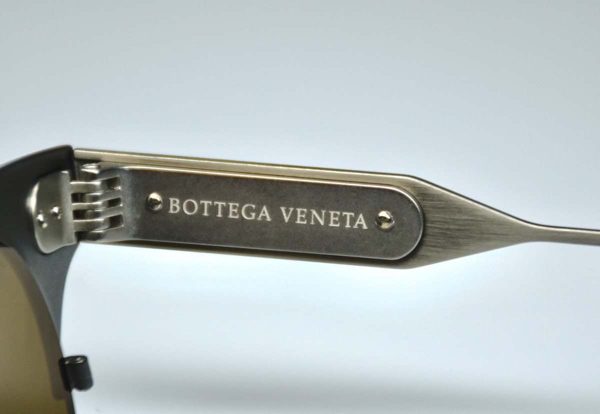 Bottega Veneta Sunglasses BV0113S 001 Charcoal Color Metal Cat Eye Frame & Lens Buy Bottega Veneta Cat Eye Sunglasses & Glasses - eye-oo.com main image 2
