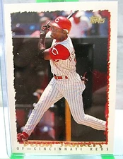 1995 Topps Baseball Deion Sanders #508 Diamond Vision- Cincinnati Reds-MLB