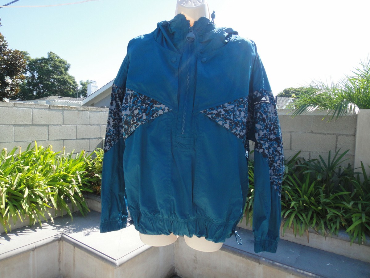 adidas by Stella McCartney Hooded Jacket Half Zip Pullover Wmn
