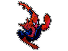 Spider-Man 2 Comic Sticker Waterproof Vinyl Decal Die-Cut Car Laptop