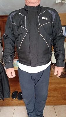 Blouson de Moto IXS Pour Homme XL, Superbe État 2006,Très Peu Porté sur 2 ans - Photo 1/4