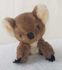Koala Bear 1978 R. Dakin  Co. Plush Toy Stuffed Animal 7  brown beige ears