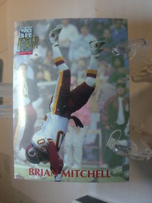 1992 Pro Set Power Football #231 - Brian Mitchell - Washington Redskins  92-1129