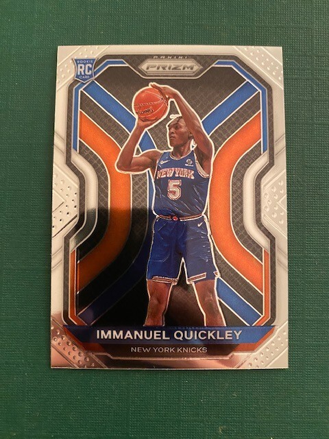2020-21 Panini Prizm Immanuel Quickley Rookie Card RC #296