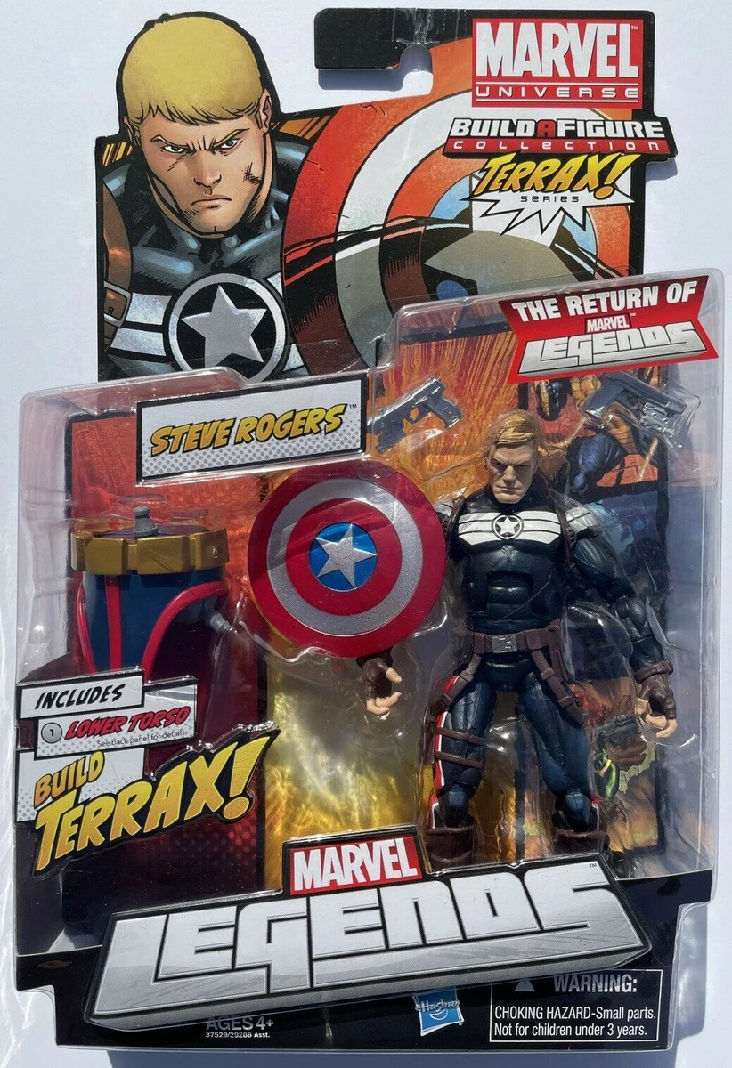 Marvel Legends Steve Rogers Action Figure Terrax Wave MISB New eBay