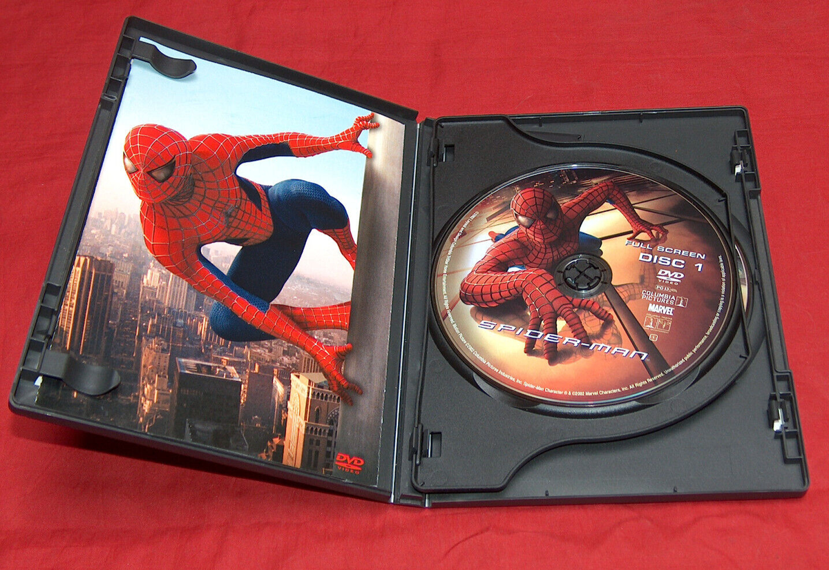 2002 Spider-Man DVD 2-Disc Set Full Screen Special Edition w
